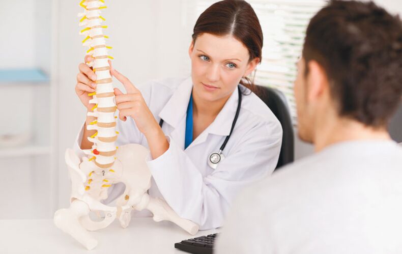 konsultēties ar ārstu osteohondrozes ārstēšanai