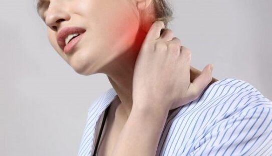 Kakla sāpes osteohondrozes dēļ
