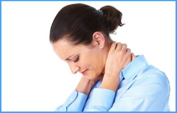 kakla sāpes sievietei ar dzemdes kakla osteohondrozi